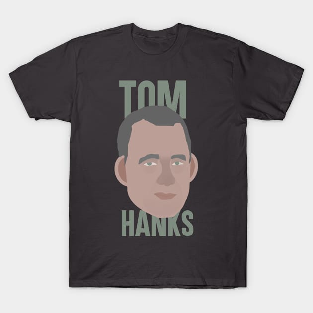 Tom Hanks Head T-Shirt by JorisLAQ